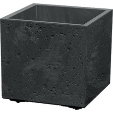 SIERRA SQUARE CONCRETE EFFECT FLOWER POT 39x39 ANTHRACITE