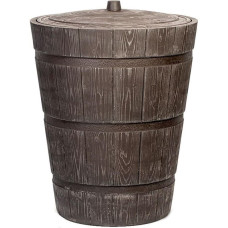 RAINWATER TANK RUSTICO 275L UMBRA WOOD BARREL