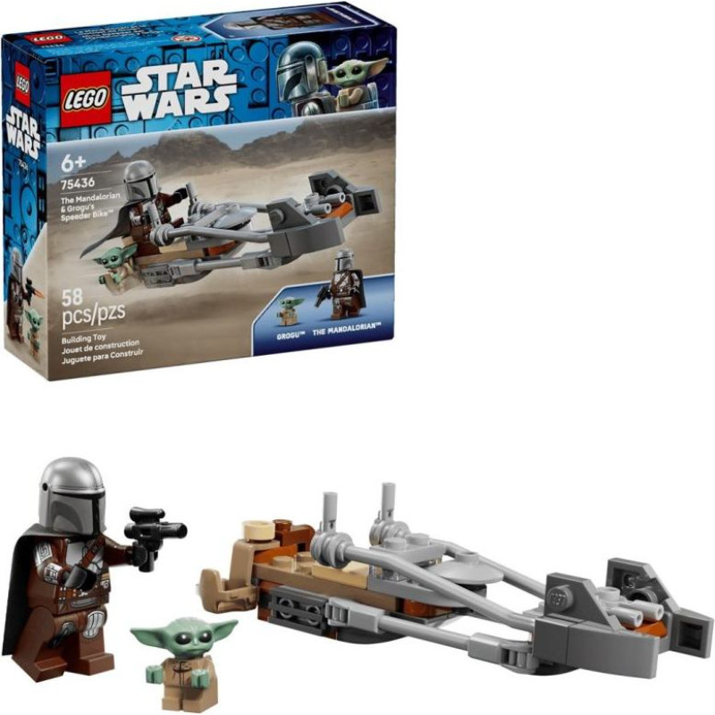 Lego Star Wars 75436 Mandalorian and Grogu's Landspeeder