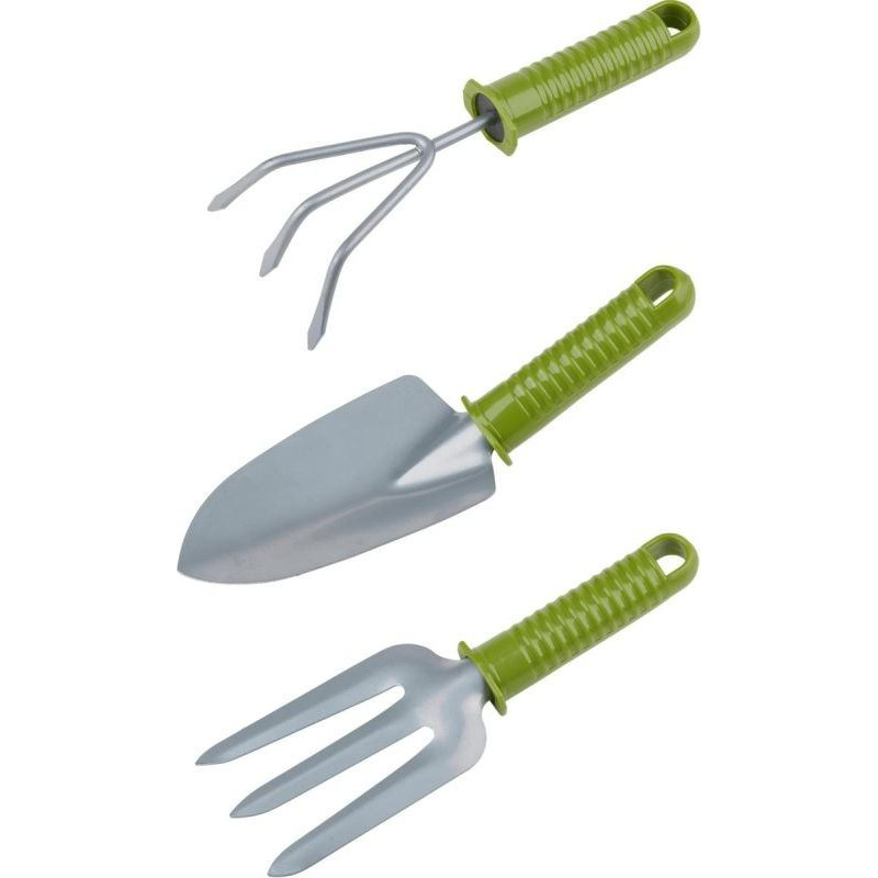 Kinzo 3-Piece Garden Tool Set with Plastic Handle