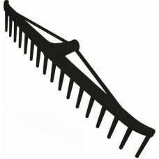 GARDEN RAKE FOR HAY PRO BLACK RETRO