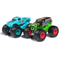 Spin Master Monster Jam: Grave Digger vs W - 2 Pack Vehicle (20150276)
