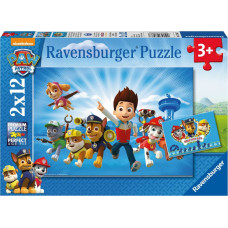 Ravensburger Puzzle: Paw Patrol (2x12pcs) (07586)