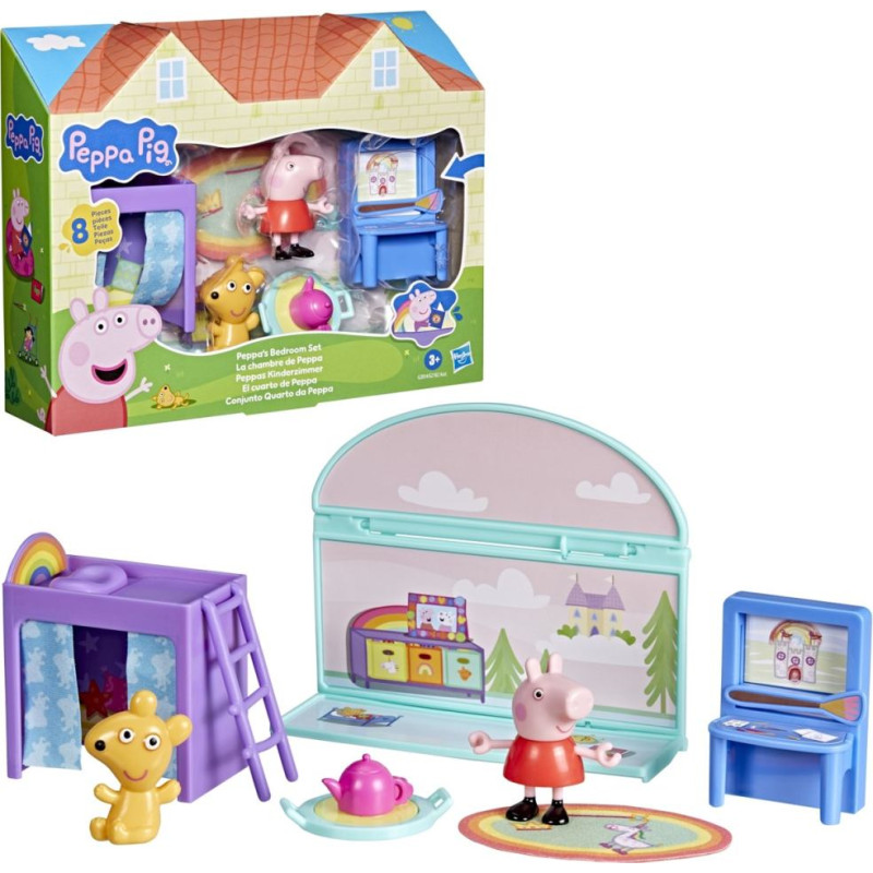 Hasbro Peppa Pig: Room Accessories - Peppa's Bedroom Set (G2834)