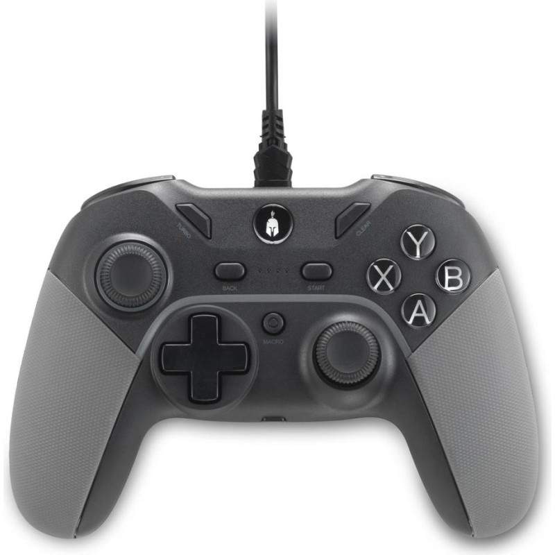 Enarxis Dynamic Media Spartan Gear - Pelekys Wired Controller (compatible with PC and playstation 3) (colour: Black)