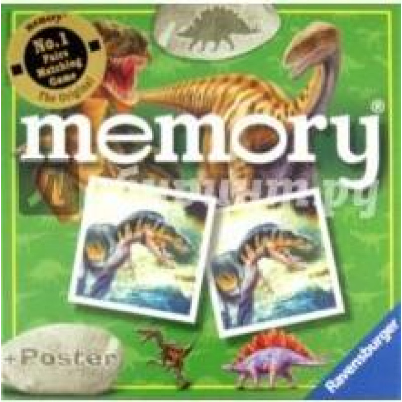 Ravensburger Card Game Memory: Dinosaurs (22099)