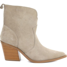 Big Star Women's leather cowboy boots beige Big Star TT274958 (41)