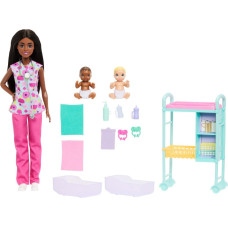 Mattel Barbie: Pack Careers With Kids (6 Designs) – Barbie® Careers Baby Doctor Doll (JMK13)