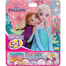 As Company AS HappiHobbi: Ζωγραφική - Giga Blocks - Σετ Ζωγραφικής 5 In 1 Frozen Icy Adventure (1023-62759)