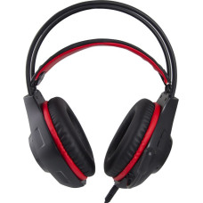 Esperanza Słuchawki z mikrofonem gaming deathstrike czerwone