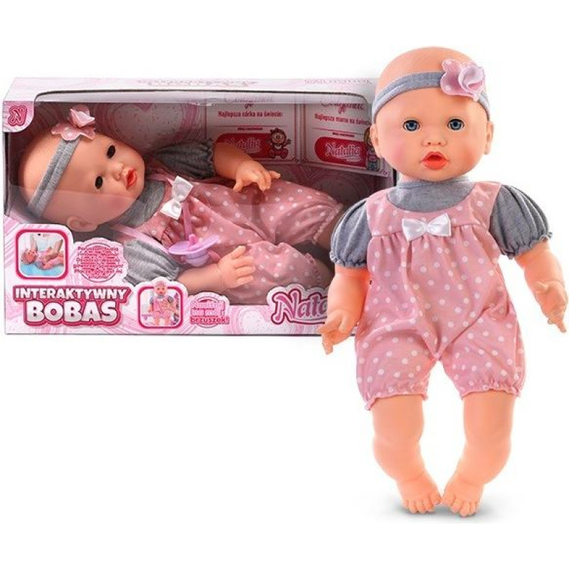 Artyk Lalka natalia bobas mimiczny ze smoczkiem