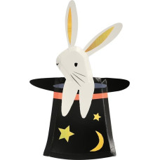 Meri Meri Talerzyki królik w kapeluszu abrakadabra