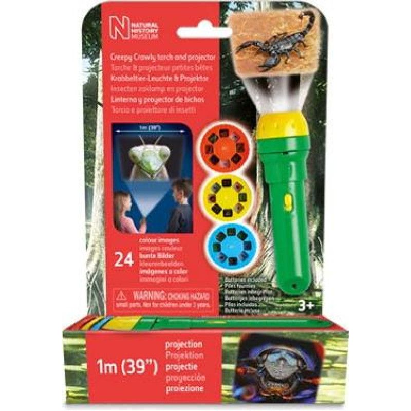 Mg Dystrybucja Latarka i projektor brainstorm - owady