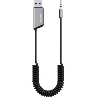 Savio Transmiter adapter aux z bluetooth 5.3, funkcja zestawu głośnomówiącego, tr-16