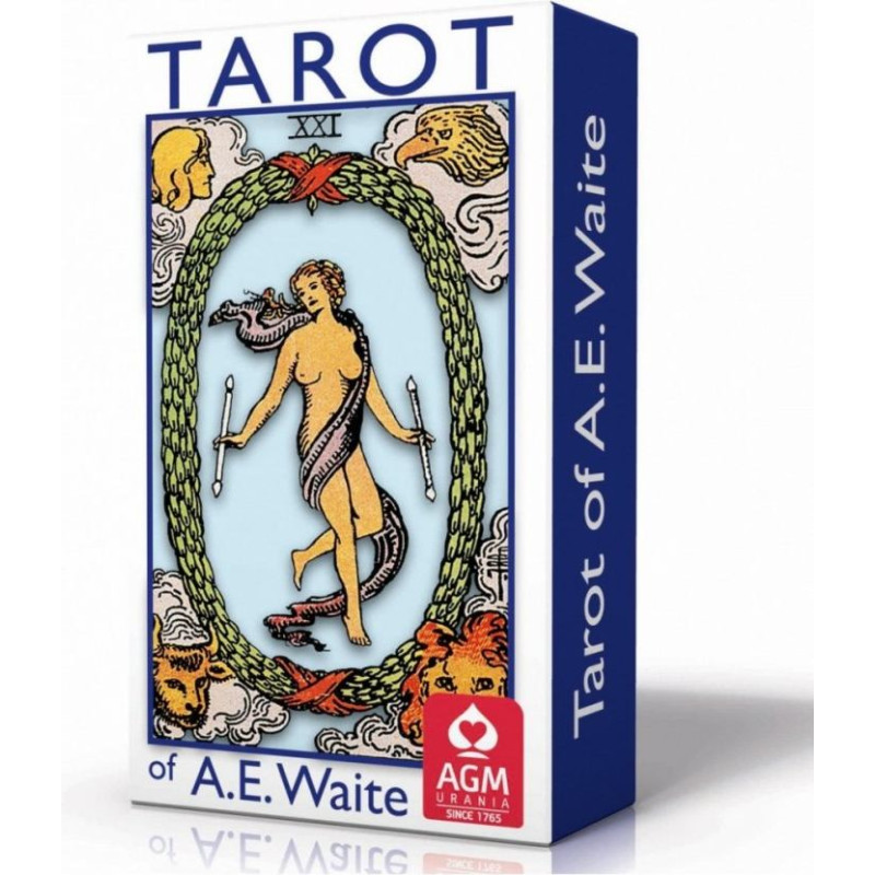 Cartamundi Karty tarot a e waite pocket tarot blue