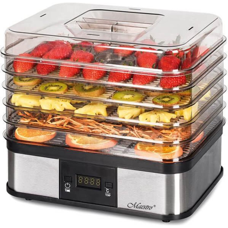 Feel-Maestro Suszarka do grzybów, warzyw i owoców 245w  lcd  mr-767