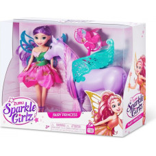 Zuru Sparkle Girlz Lalka wróżka z koniem jednorożcem 10.5 cm zestaw