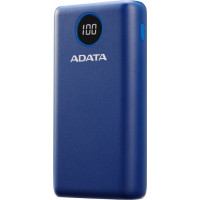 Adata Powerbank p20000qcd 20000mah niebieski qc/pd