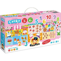 Czuczu Puzzle cyfry króliczki