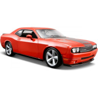 Maisto Model kompozytowy dodge challenger srt8 2008 pomarańczowy 1/24