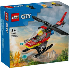 Lego ® City: Fire Rescue Helicopter Building Set (60411)
