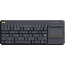 Logitech Klawiatura k400 plus wireless touch czarna
