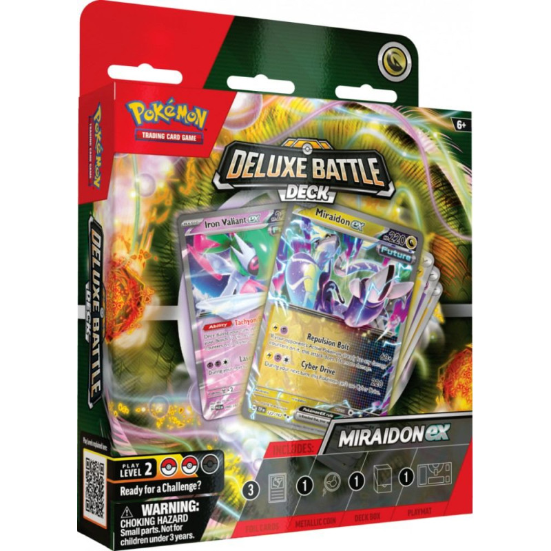 Pokemon Tcg Karty deluxe battle deck miraidon ex