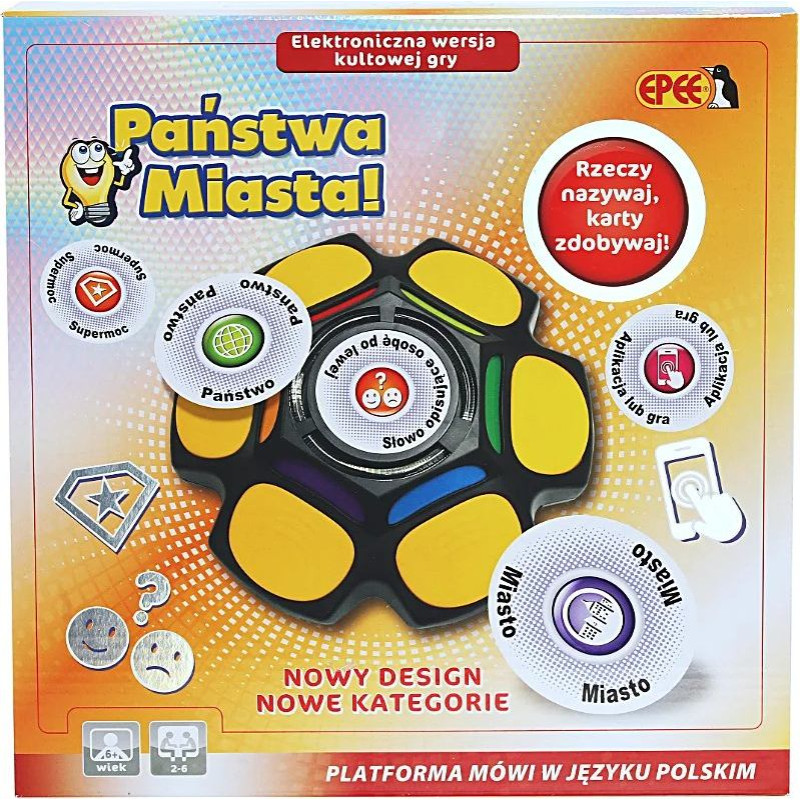 Epee Gra państwa miasta elektroniczna gra familijna