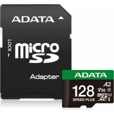 Adata Karta microsd speed plus 128gb uhs1 u3 v30 a2 180/160 mb/s