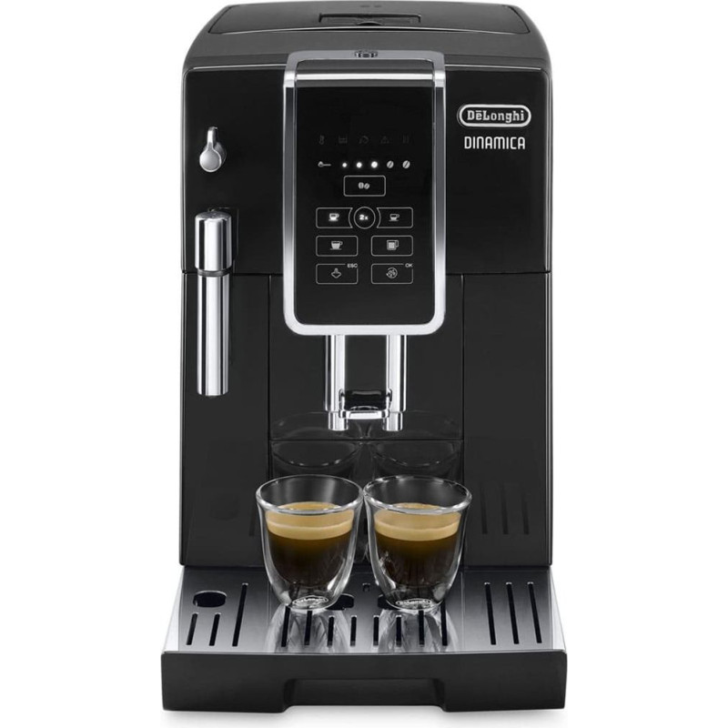 Delonghi Ekspres ciśnieniowy automatyczny delonghi dinamica ecam 350.15 b (1450w; kolor czarny)