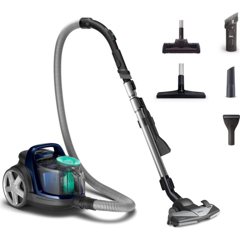 Philips Odkurzacz bezworkowy philips powerpro active fc9556/09 (750w; kolor czarny)