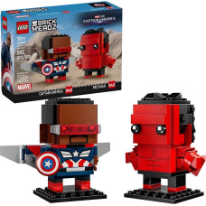 Lego 40668 super heroes - figurki kapitana ameryki i czerwonego hulka