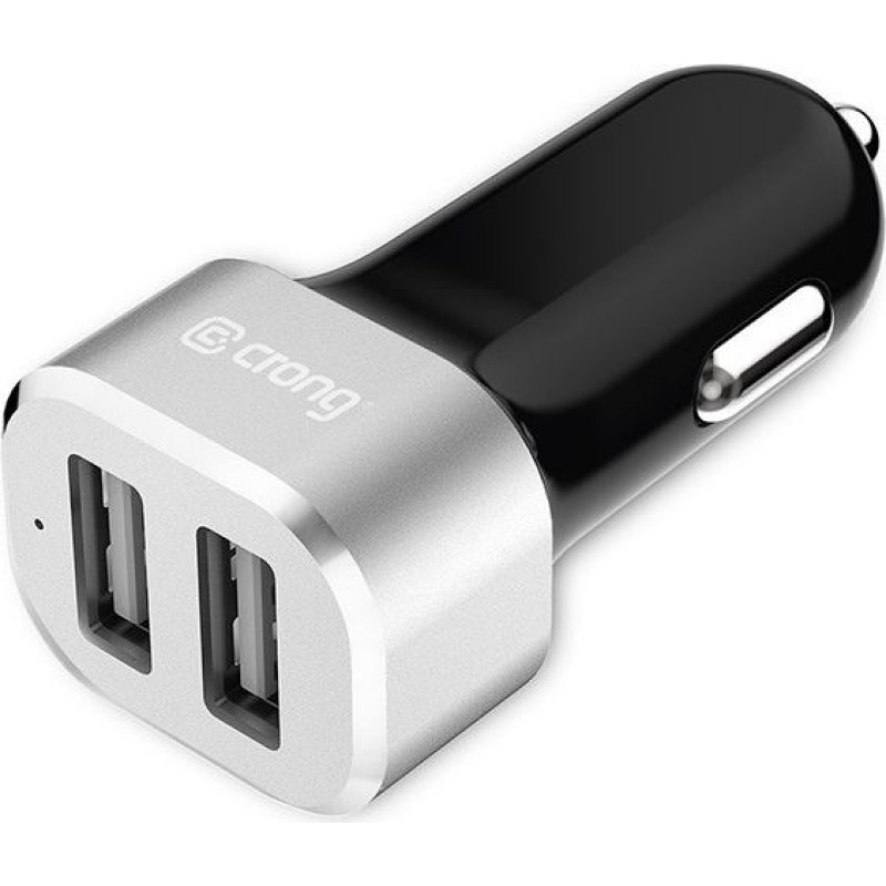 Crong Ładowarka samochodowa power car charger 24w - 2xusb 2.4a