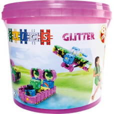 Clics Klocki konstrukcyjne clics - zestaw 175 el. (8w1) glitter