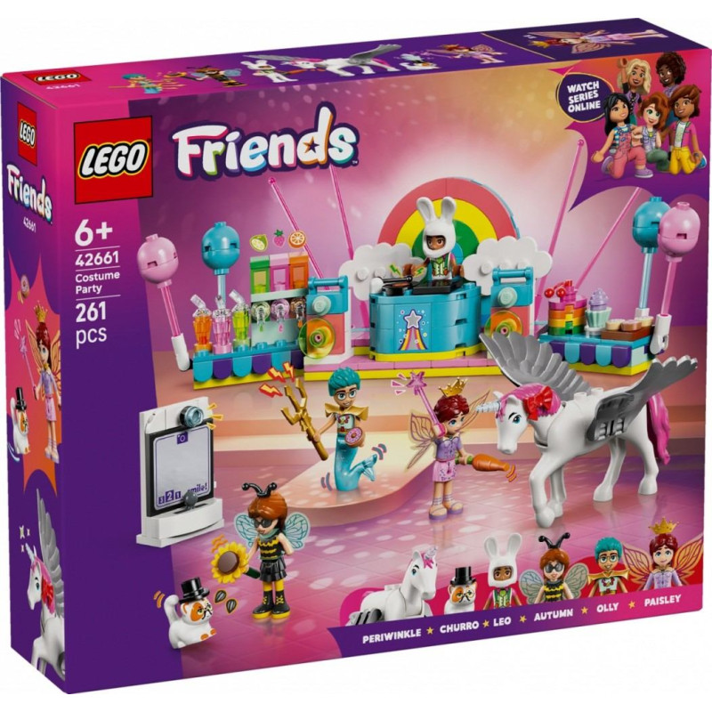 Lego ® Friends: Costume Party with Unicorn & Fairy (42661)