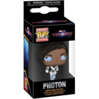 Funko Pocket Pop!: The Marvels - Photon Bobble-Head Vinyl Figure Keychain