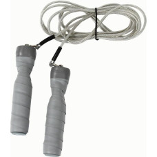 Speed skipping rope with a steel cable 138