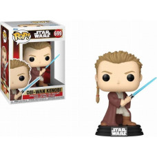 Funko Pop! Disney Star Wars: EP1 The Phantom Menace Anniversary - Obi-Wan Kenobi (Young) #699 Bobble-Head Vinyl Figure