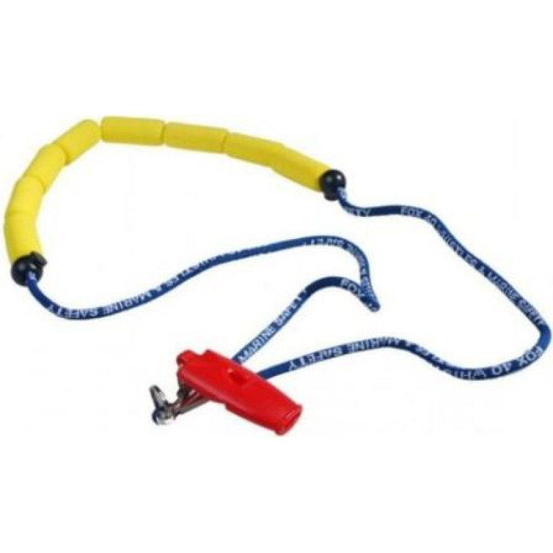 Fox40 whistle with unsinkable strap 9511FN (żółty)