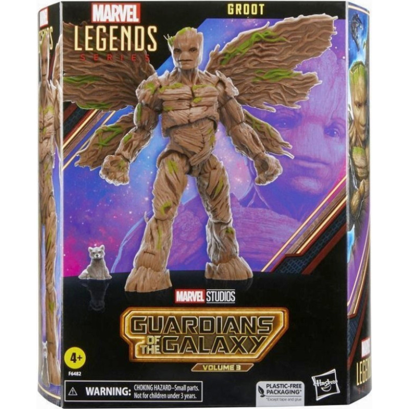 Hasbro Fans Marvel Legends Series: Guardians of the Galaxy Volume 3 - Groot Action Figure (15cm) (F6482)