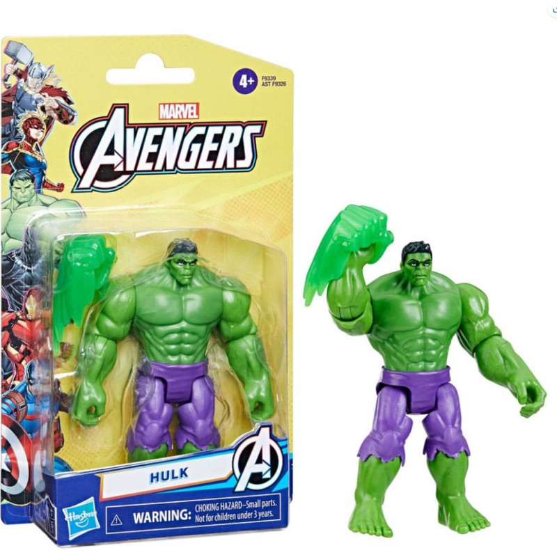 Hasbro Marvel Avengers: Epic Hero Series - Hulk Deluxe Action Figure (10cm) (F9339)