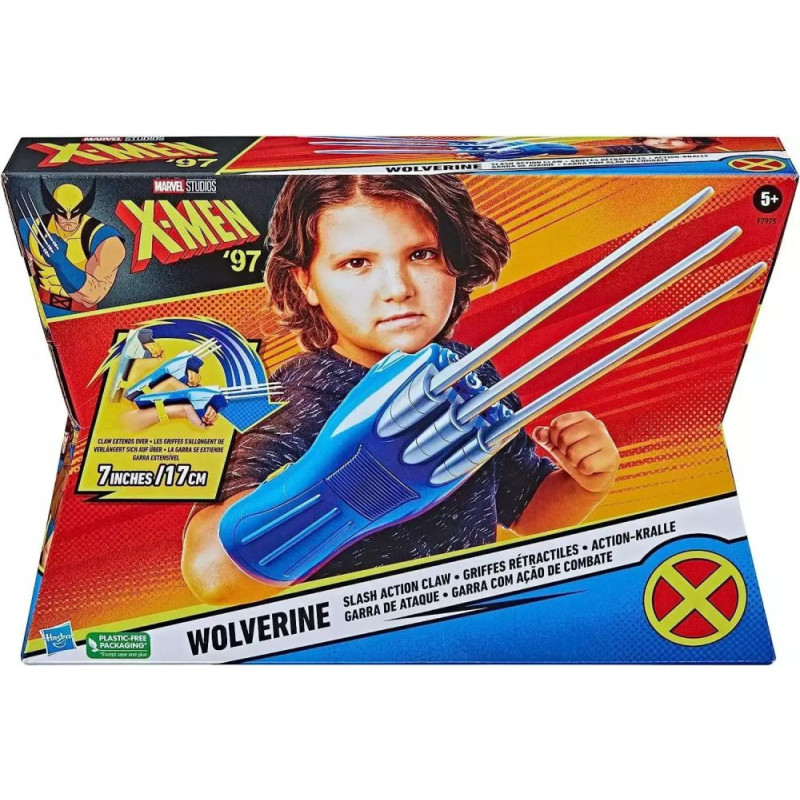 Hasbro Marvel Studios X-Men 97: Wolverine Slash Action Claw Role Play (F7975)