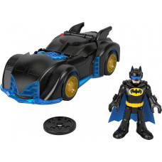 Mattel Imaginext: DC Super Friends - Shake  Spin Batmobile and Batman Figure Set (HRP08)