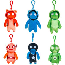 P.m.i. Gang Beasts Clip On Plush Characters 13cm (S1) (Random) (GB7004)