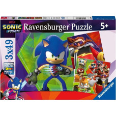 Ravensburger Puzzle: Sonic Prime - The Adventures of Sonic (3x49pcs) (05695)