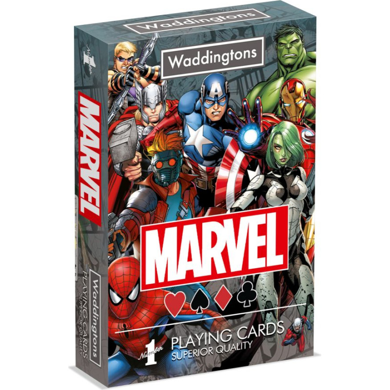 Winning Moves : Waddingtons No.1 - Marvel Universe Playing Cards (024419)