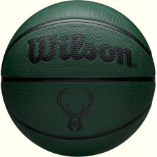 Wilson NBA Team Tribute Solid Milwaukee Bucks Ball WZ4025417XB Basketball Ball (5)