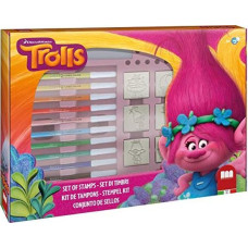 Dreamworks Trolls - Set of Stamps /Fun