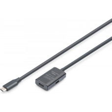 Digitus Kabel przedłużający aktywny usb-c - usb-c, usb 3.2 gen1, 5gbps, 5m