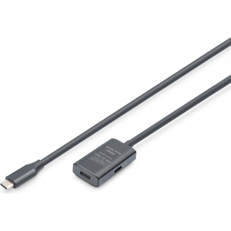 Digitus Kabel przedłużający aktywny usb-c - usb-c, usb 3.2 gen1, 5gbps, 5m